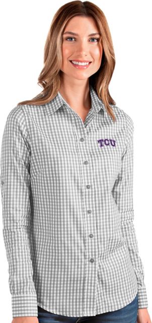 Texas Christian University Women's Structure Woven - ONLINE ONLY