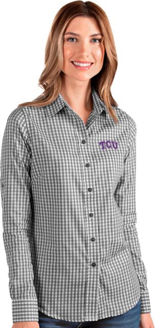 Texas Christian University Women's Structure Woven - ONLINE ONLY