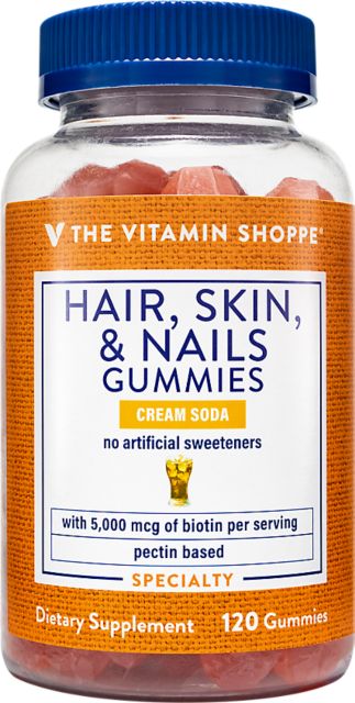 the Vitamin Shoppe HAIR SKIN AND NAILS GUMMIES 120 EA