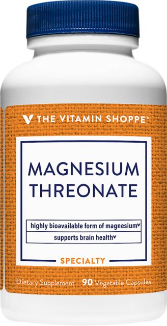 the Vitamin Shoppe MAGNESIUM THREONATE 90 EA