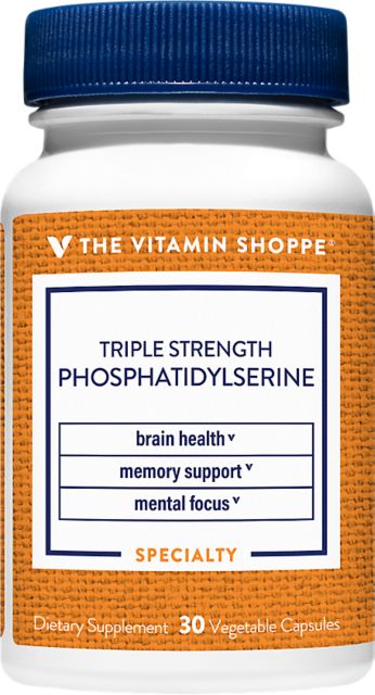 the Vitamin Shoppe  TRIPLE STRENGTH PHOSPHATIDYLSE 30 EA