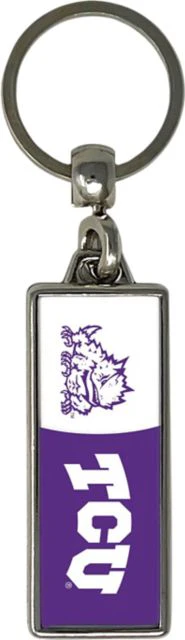 Texas Christian University Horned Frogs Keychain