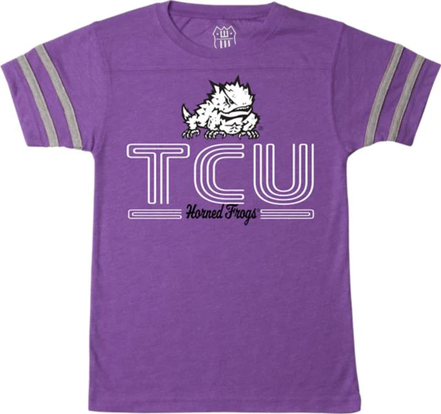 Texas Christian University Horned Frogs Toddler Backfield Short Sleeve T-Shirt