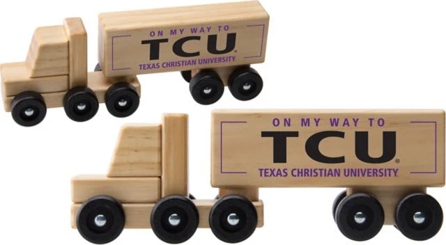 Texas Christian University Toy Semi Truck