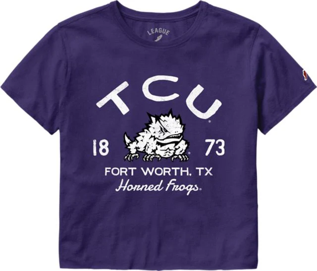 Texas Christian University Horned Frogs Women's Clothesline Short Sleeve T-Shirt