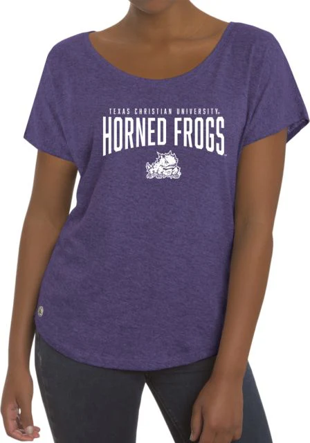 Texas Christian University Women's Dolman Sleeve T-Shirt