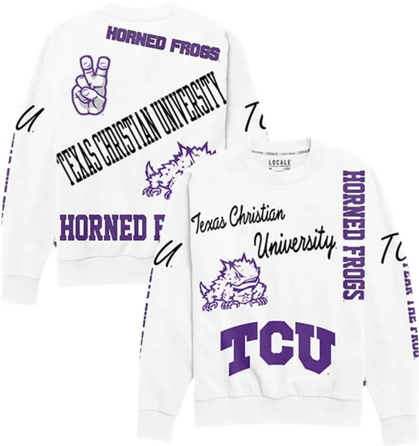 Texas Christian University Women's Collage Kelsey Crewneck Sweatshirt