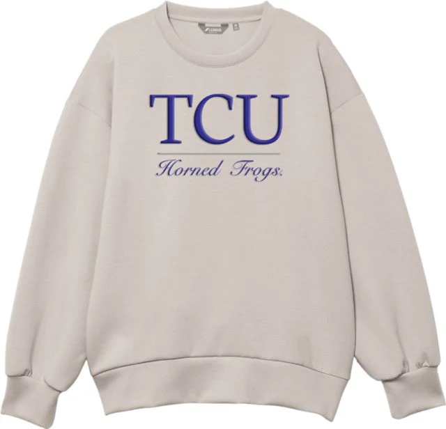 Texas Christian University Women's Horned Frogs Crewneck Sweatshirt