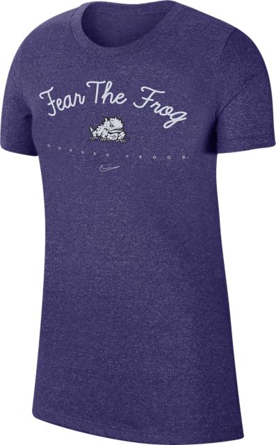Texas Christian University Women's Marled Crewneck Short Sleeve T-Shirt