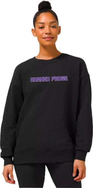 Texas Christian University Women's Perfectly Oversized Crew