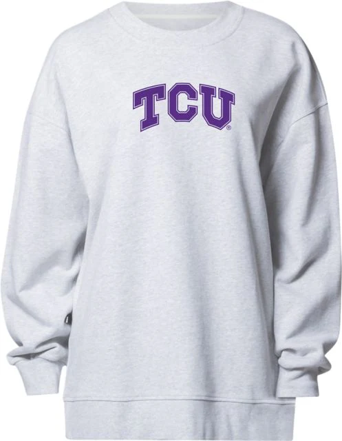 Texas Christian University Women's Oversized Crewneck