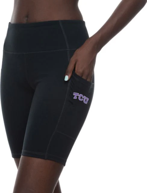 Texas Christian University Women's Pocket Bike Shorts