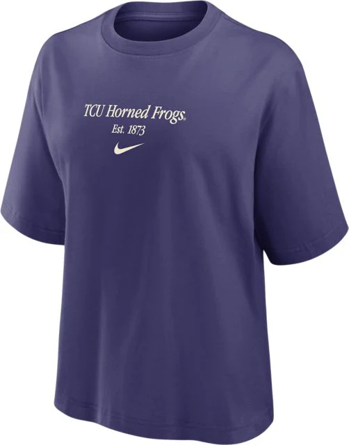 Texas Christian University Women's Boxy Tee - Image 2