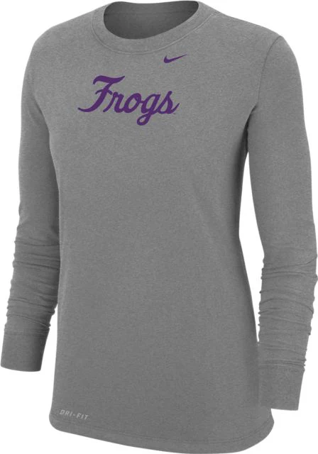 Texas Christian University Women's Long Sleeve Dri-Fit T-Shirt