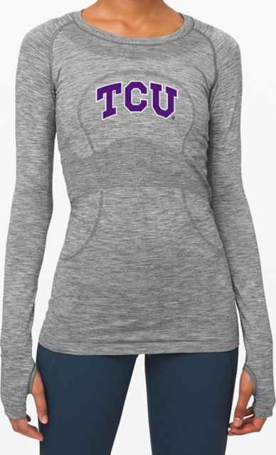 Texas Christian University Women's Swiftly Tech Long Sleeve Tee 2.0