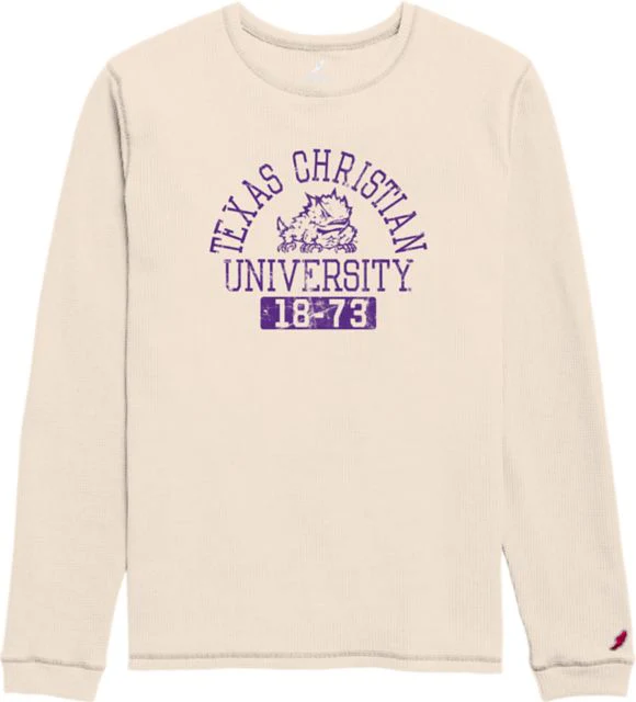 Texas Christian University Horned Frogs Waffle Crewneck