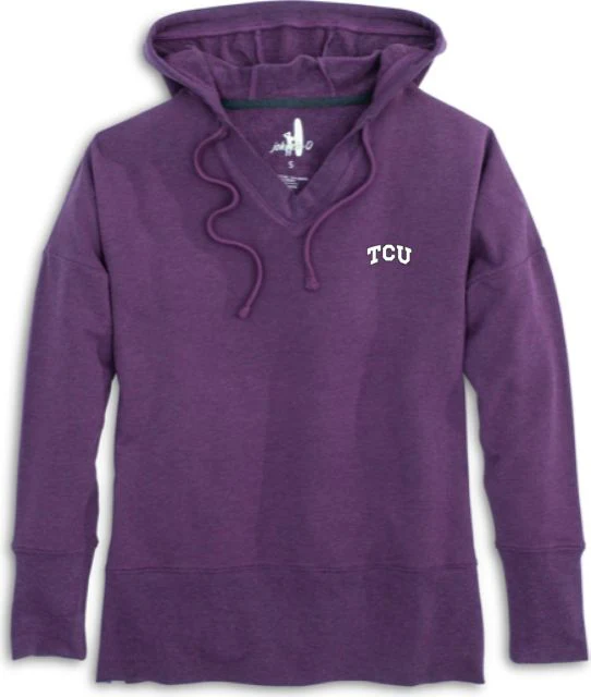 Texas Christian University V-Neck Hood